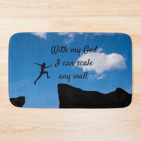 Item preview, With my God I can scale any wall. designed and sold by della95.