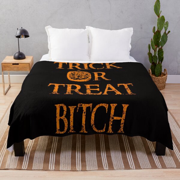 Item preview, Trick or Treat Bitch Halloween designed and sold by LEMALLE.