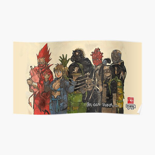 Póster Dorohedoro 2020 Póster