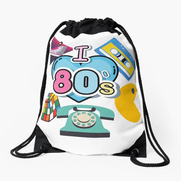 Item preview, I love the 80's Nostalgic Retro Design designed and sold by Samsdesignshop.