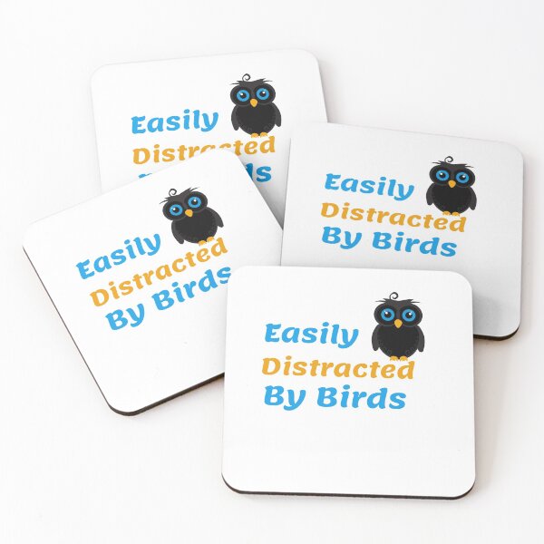 Item preview, Easily Distracted By Birds, Bird Watcher, Funny Bird, Bird lovers designed and sold by KOOL Studio.