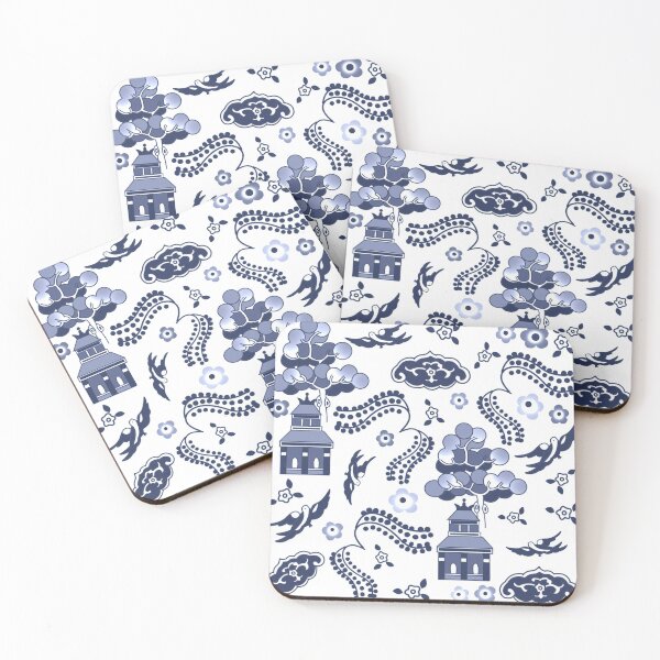 Item preview, Blue Willow Pattern designed and sold by Bethany Gustafson.