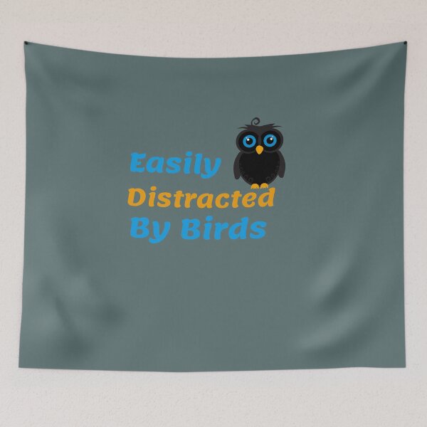 Item preview, Easily Distracted By Birds, Bird Watcher, Funny Bird, Bird lovers designed and sold by KOOL Studio.