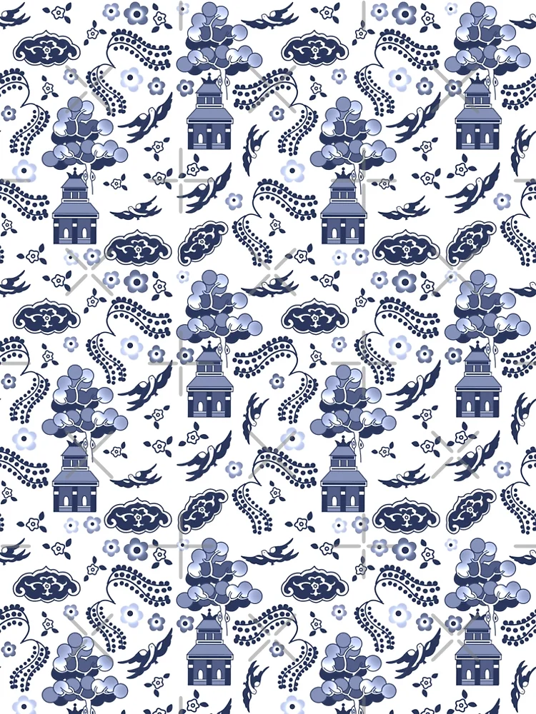 blue dress for baby girl Blue Willow – Mother Maple main image 0