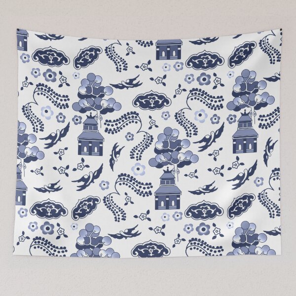 Item preview, Blue Willow Pattern designed and sold by Bethany Gustafson.