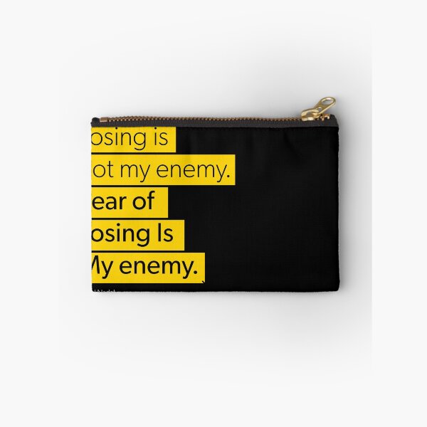 Item preview, Losing is not my enemy, fear of losing is my enemy - Rafael Nadal designed and sold by designdroplet.
