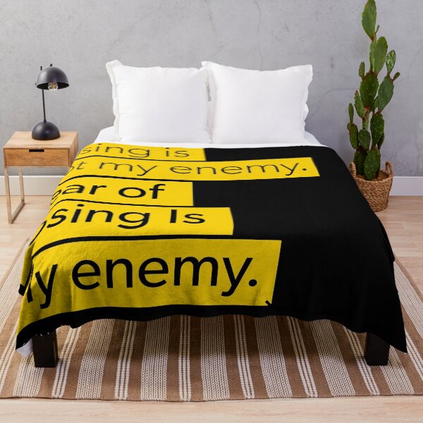 Item preview, Losing is not my enemy, fear of losing is my enemy - Rafael Nadal designed and sold by designdroplet.