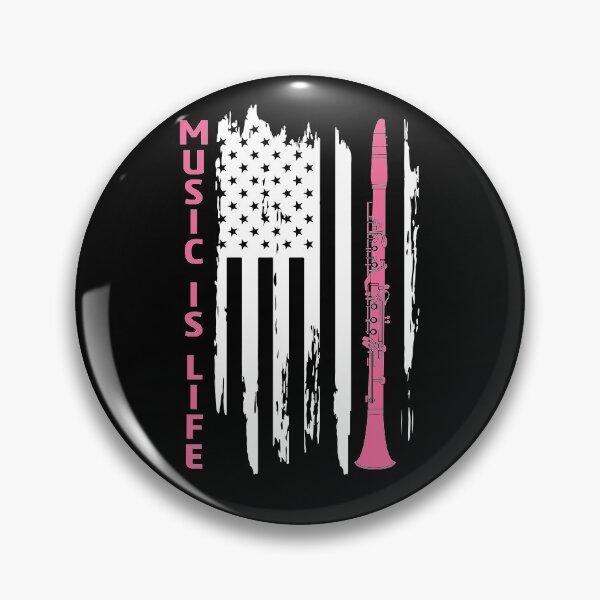 Item preview, Clarinet Musician | Music Is Life Woodwind Instrument Lover designed and sold by GravitiTees.