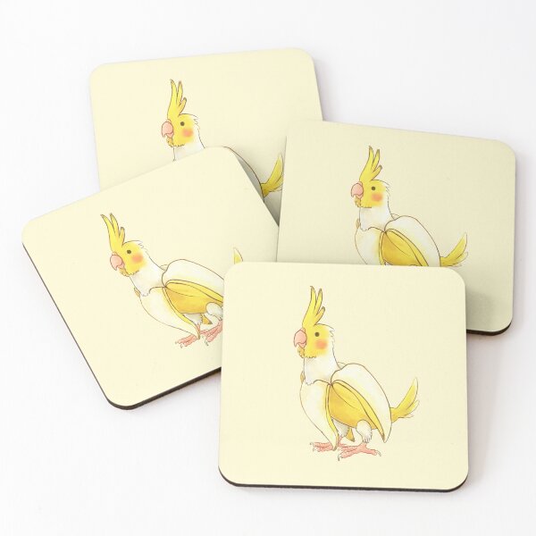 Item preview, Bananatiel - Cockatiel Banana designed and sold by Kosmotiel.