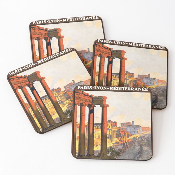 Item preview, ROME Par La Voie Du Mont-Cenis Holidays Tourism Vintage Railway Travel designed and sold by retroposters.