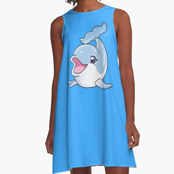 Artikel-Vorschau von Netter Kawaii Delphin, designt und verkauft von amos20111.