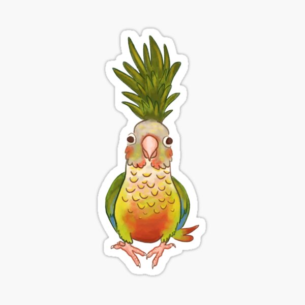 Item preview, Pineapple Conure designed and sold by Kosmotiel.