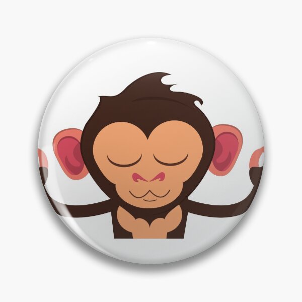 Item preview, ohm monkey designed and sold by MeditationShop.