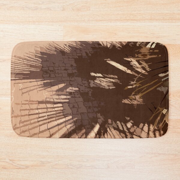 Item preview, Tropical Palm Tree Leaves Pattern from Gulf Marina, Kuwait designed and sold by ShopieHome.