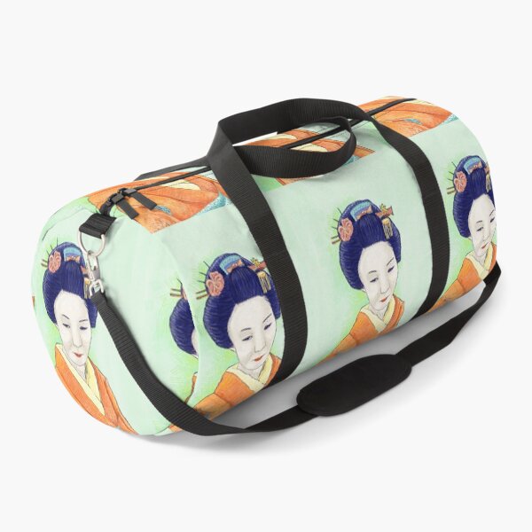 Item preview, Mint Pastel Japanese Geisha designed and sold by Anne-Maree Hunter.