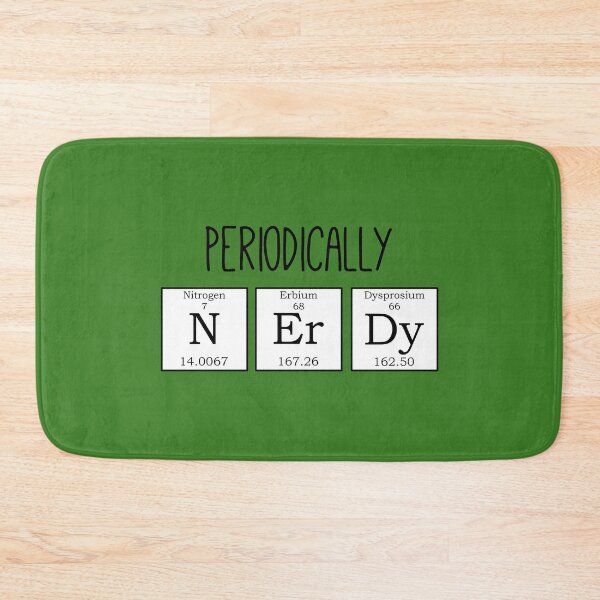 Item preview, Periodically Nerdy designed and sold by Delectably.