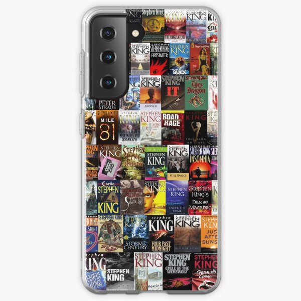 Stephen King Books Collage Samsung Galaxy Soft Case