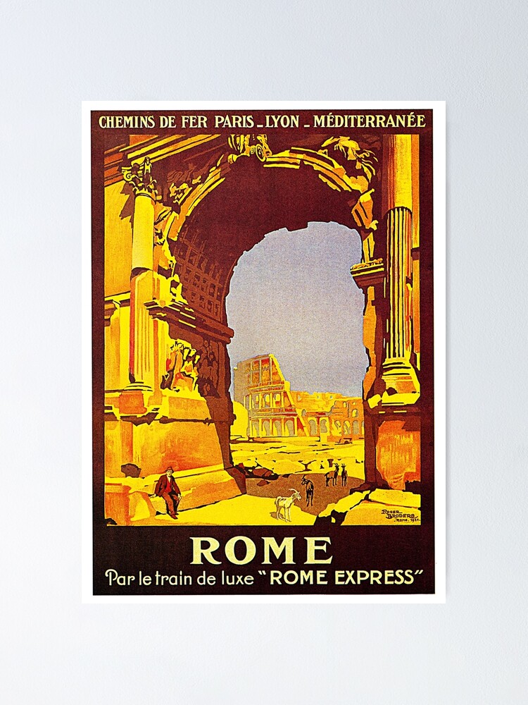 Pola Venezia Italy Vintage European Travel Advertisement Poster Picture Print 
