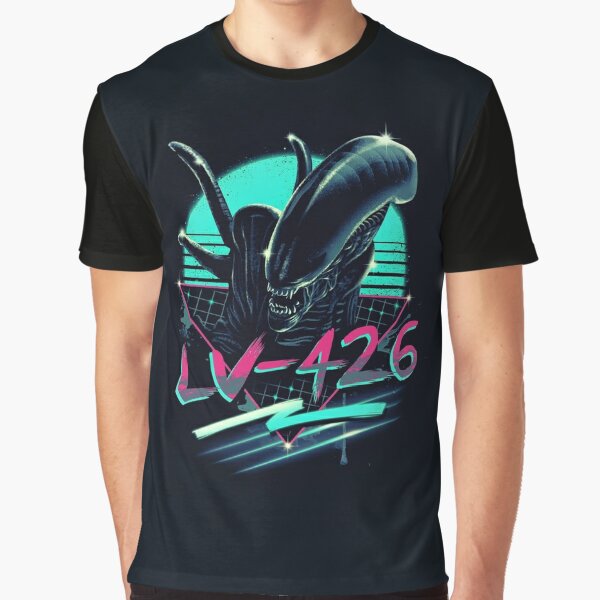 Lv-426 Halloween Alien Aliens Classic T-Shirt College Shirts