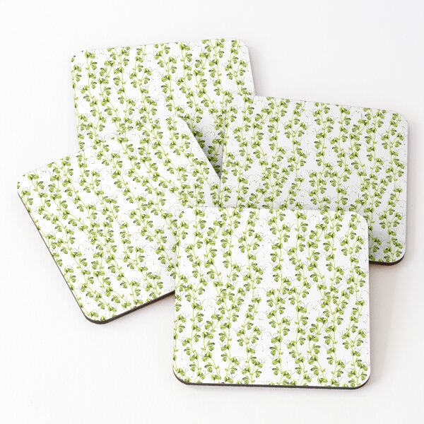 Item preview, watercolor seamless pattern with microgreen designed and sold by SSK Designs.