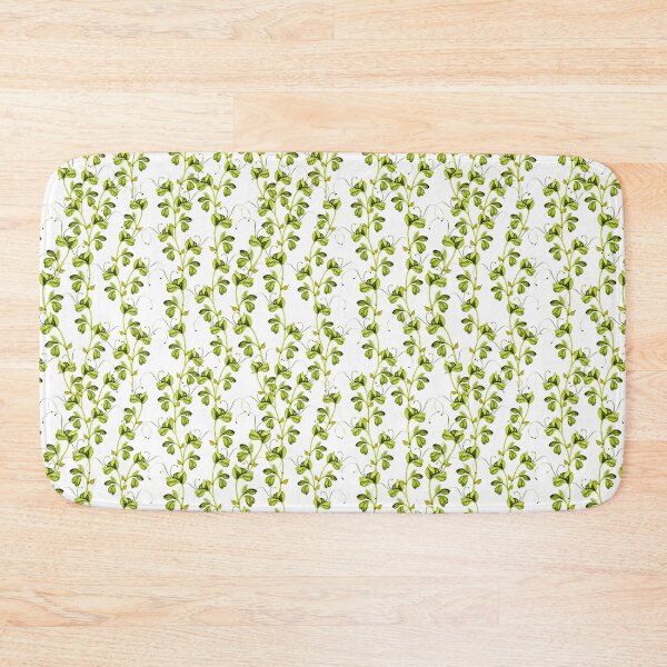 Item preview, watercolor seamless pattern with microgreen designed and sold by SSK Designs.
