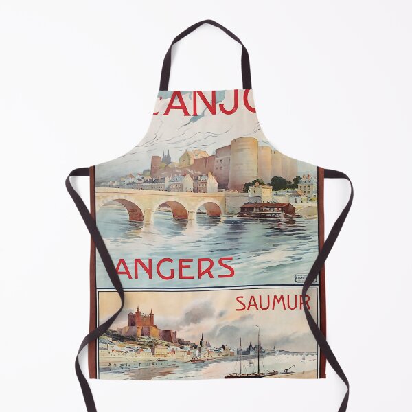 Item preview, Anjou retro poster designed and sold by CorasPosters.