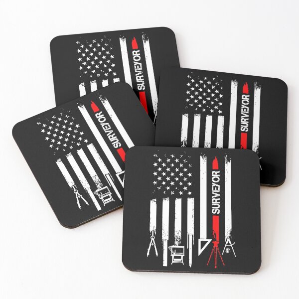 Item preview, American Flag with Surveyor  designed and sold by Charles Brian.