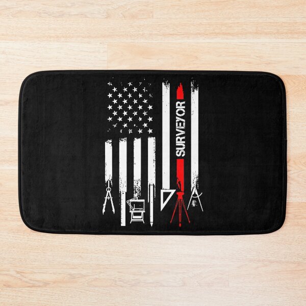 Item preview, American Flag with Surveyor  designed and sold by Charles Brian.