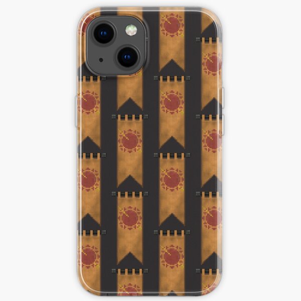 WesterosCraft Sun Pixel Art Sigil Banner iPhone Soft Case