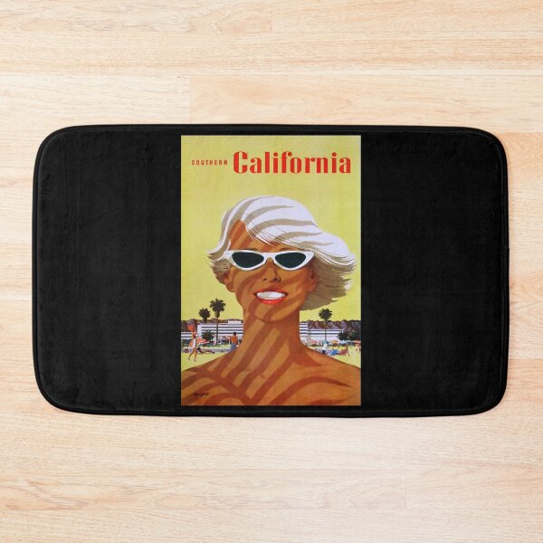 Item preview, Southern California retro poster designed and sold by CorasPosters.
