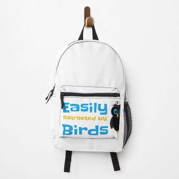 Aperçu de l'œuvre Facilement distrait par les oiseaux, l'observateur d'oiseaux, l'oiseau drôle, les amoureux des oiseaux créée et vendue par KOOL Studio.