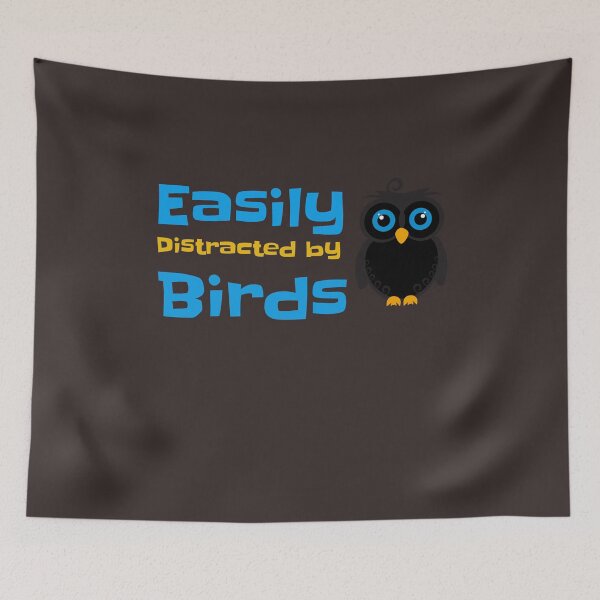 Item preview, Easily Distracted By Birds, Bird Watcher, Funny Bird, Bird lovers designed and sold by KOOL Studio.