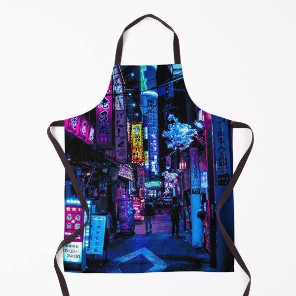 Item preview, Blue Tokyo Alleys designed and sold by Neondreamscapes.