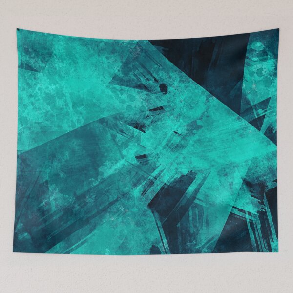 Item preview, Green & Blue Paint Strokes designed and sold by liftdesign.