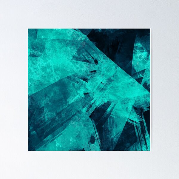 Item preview, Green & Blue Paint Strokes designed and sold by liftdesign.