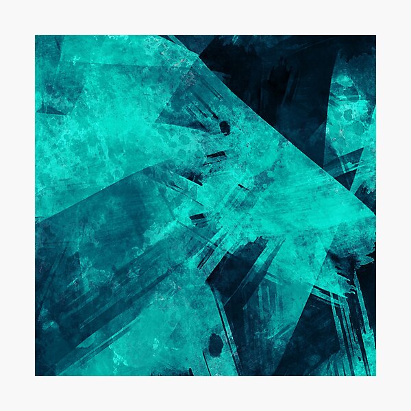 Item preview, Green & Blue Paint Strokes designed and sold by liftdesign.