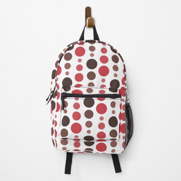 Item preview, Manchas geométricas rojas y marrones designed and sold by CJAura by Claire Jane Johnson.