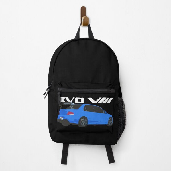 Artikelvorschau, blau von dir EVOLUTION VIII EVO 8 JDM Mitsubishi REAR entworfen und verkauft von cowtownCOWBOY.