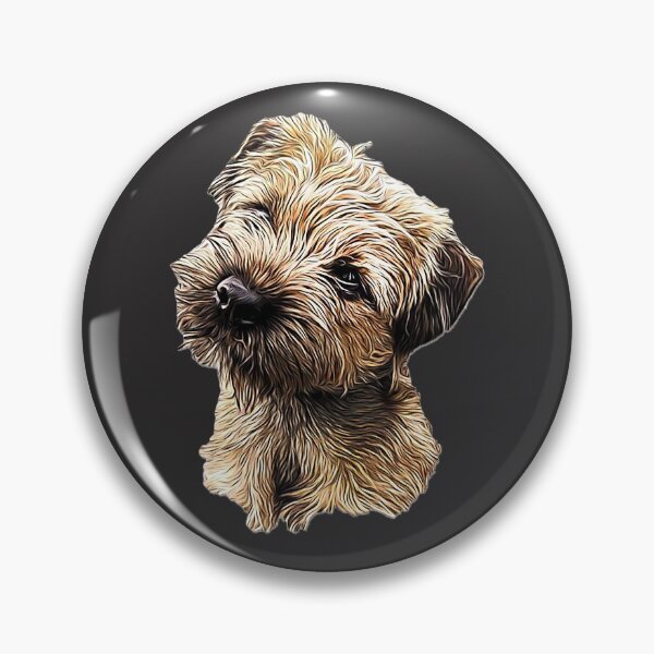 Item preview, Border Terrier Cute Puppy Dog designed and sold by ElegantCat.