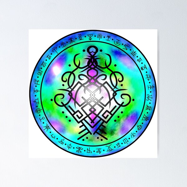 Item preview, Sigil to protect from curses designed and sold by Wolfofantimony.