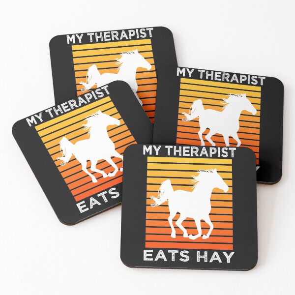 Item preview, My Therapist Eats Hay Funny Horse designed and sold by azmndesigns.