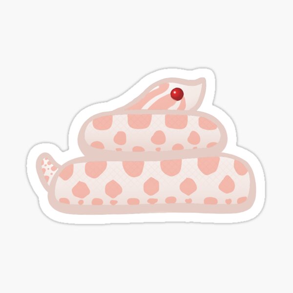 Item preview, Albino Hognose Snek designed and sold by DragonGeek.