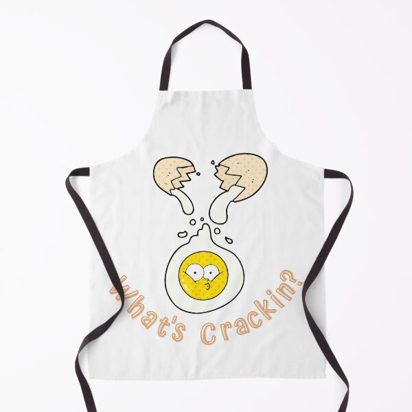 Item preview, What's cracking? - Funny egg - comical tshirt designed and sold by MerchActually.