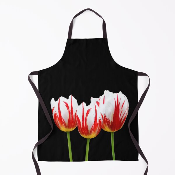Item preview, Maple Leaf Tulips on Black designed and sold by walkswithnature.