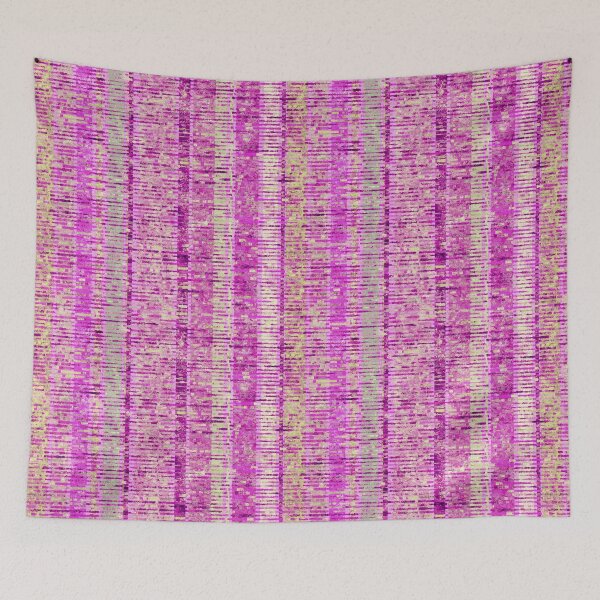 Item preview, Rayas fragmentadas, rosa fuerte designed and sold by Palifino.