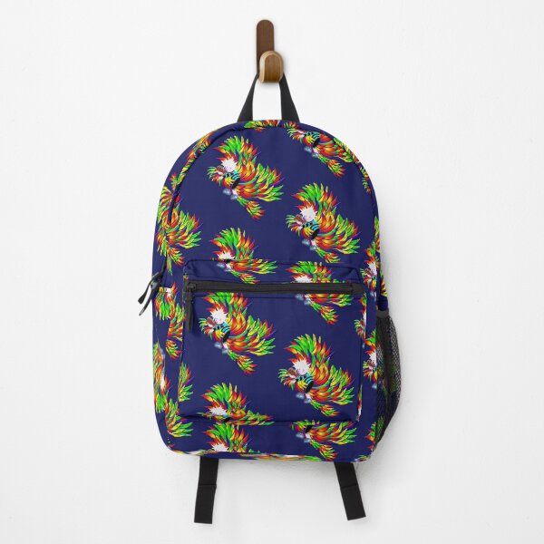Item preview, The bird of paradise with multi-colored feathers and the child designed and sold by Astralia.