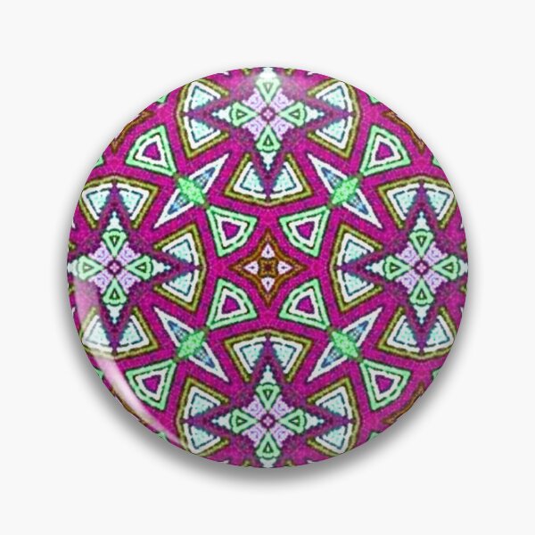 Item preview, Traditional Beads for Africa, African beadwork, Cerise, circles of color designed and sold by ZenArt-Fern.