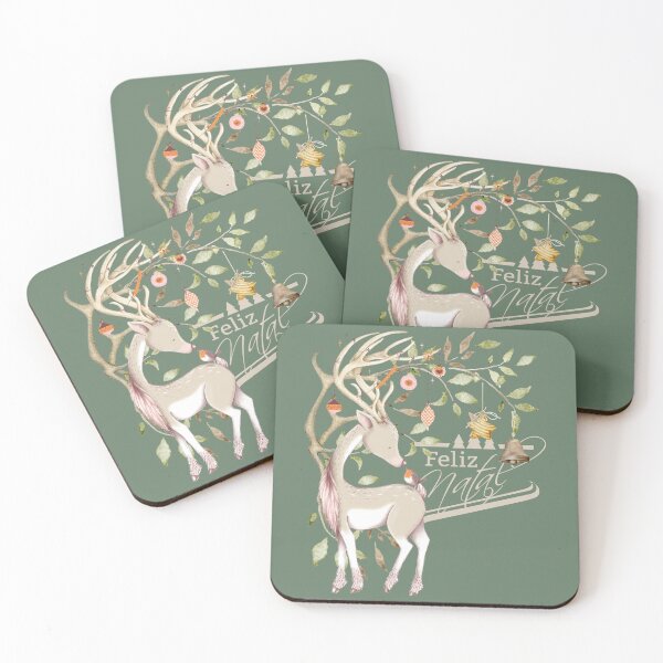Item preview, Cute christmas deer designed and sold by ArtStyleAlice.