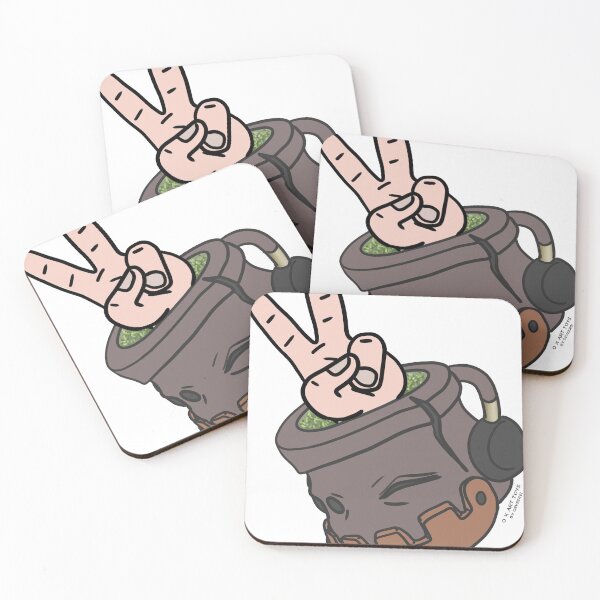 Item preview, Art Toy Illustration: Pothead Peace Sign designed and sold by deveerei.
