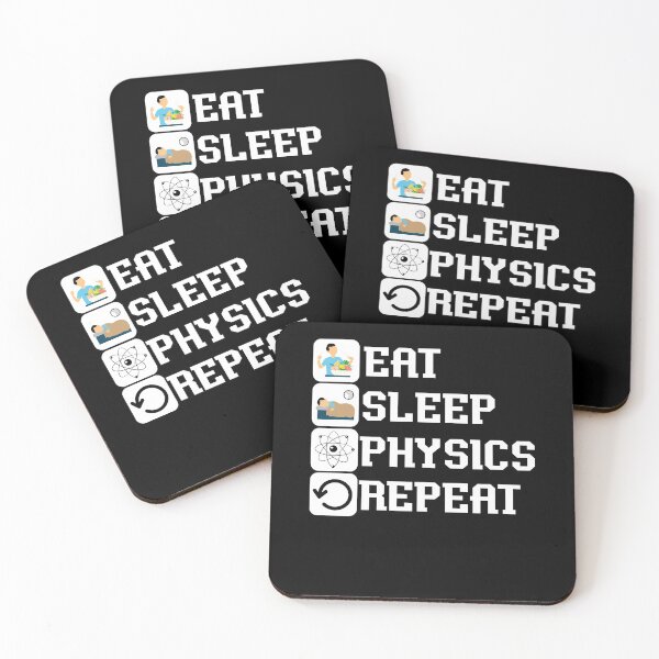Item preview, Eat Sleep Physics Repeat Physicist  designed and sold by bestshirtdesign.